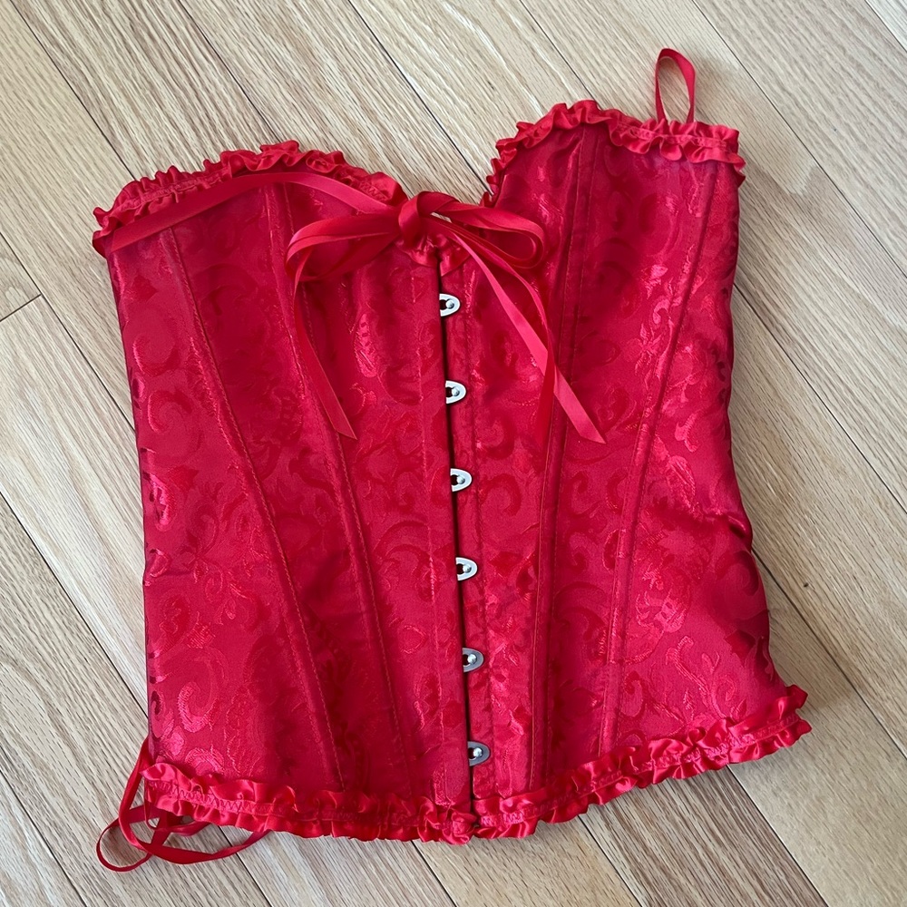 Red corset